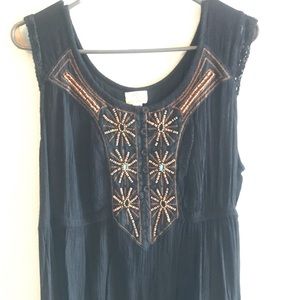 Beaded casual dress